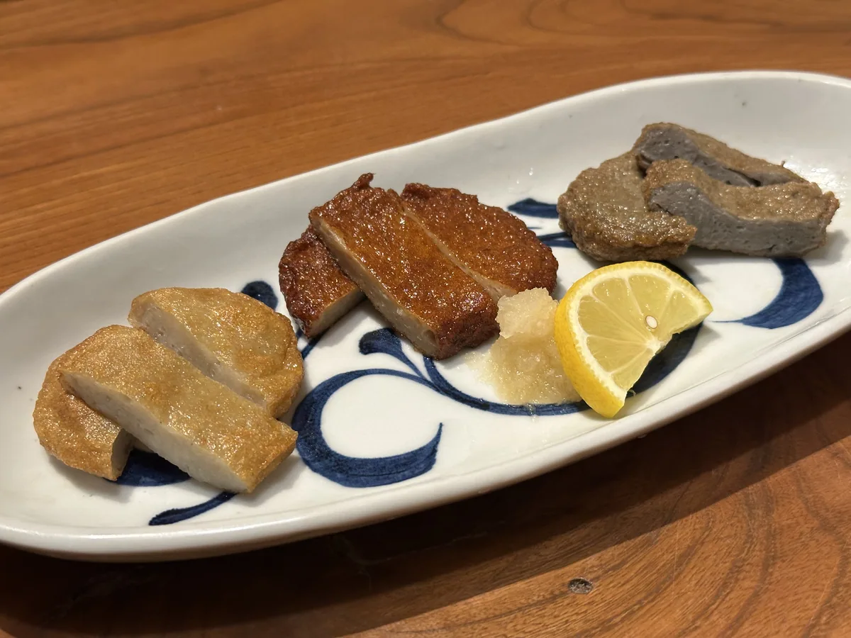角煮の盛り付け